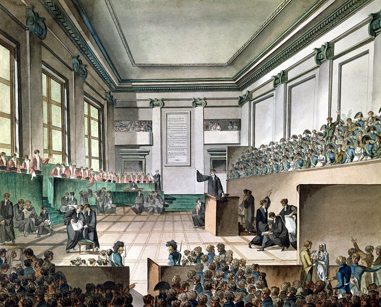 कैडोडल अफेयर का परीक्षण, c.1804 द्वारा आर्मंड डी पोलिग्नैक