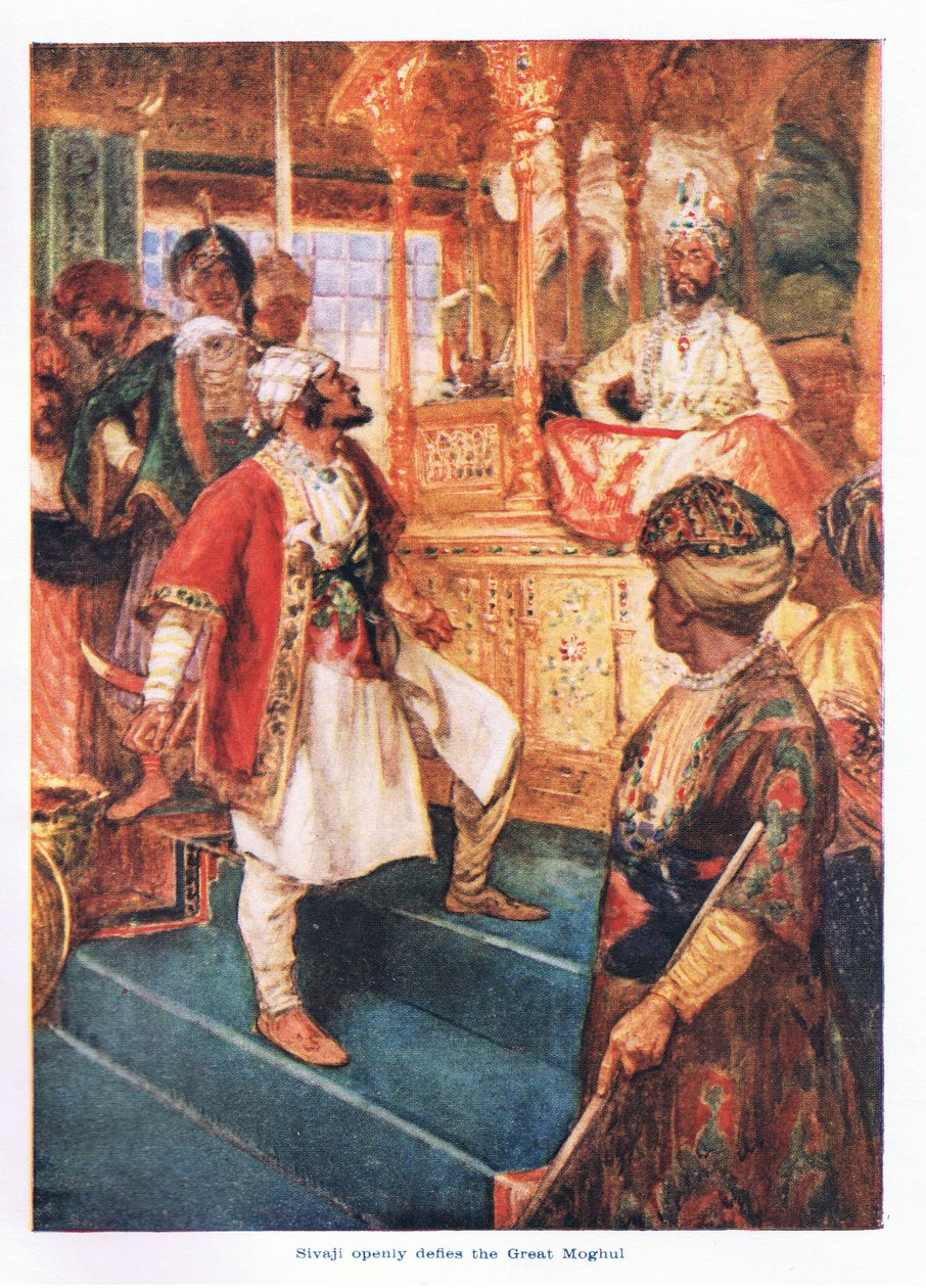 शिवाजी ने खुलकर महान मोगुल को बदनाम किया द्वारा आर्थर डेविड मैककॉर्मिक