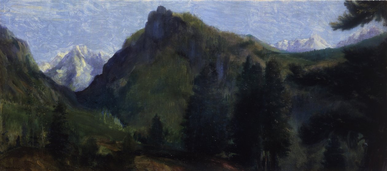 माउंटेन बेल्ड ऑफ स्प्रिंग, c.1906-07 द्वारा आर्थर बोवेन डेविस