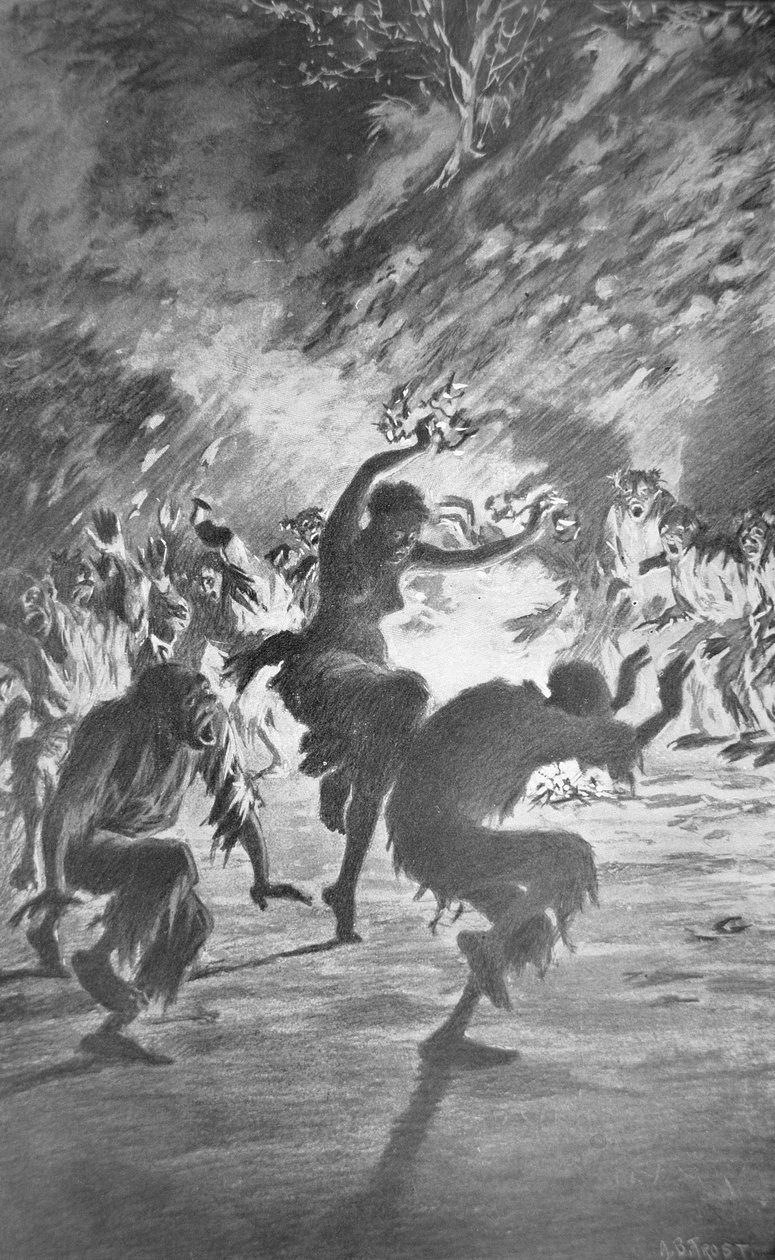 हाईटियन वूडू अनुष्ठान द्वारा आर्थर बर्डेट फ्रॉस्ट