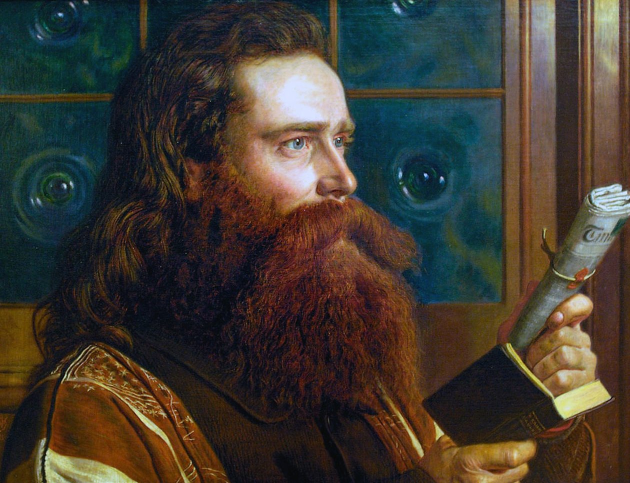 हेनरी वेंटवर्थ भिक्षु, 1858 द्वारा आर्थर ह्यूजेस