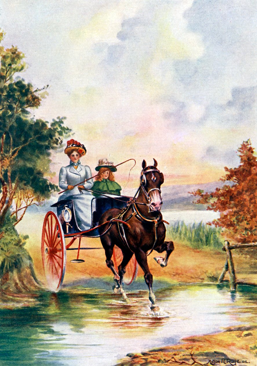 ए स्मार्ट टर्न-आउट, 1902 द्वारा आर्थर जेसी रॉल्फ