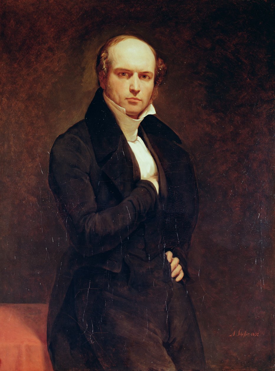 ओडिलन बरोट का चित्र (1791-1873) द्वारा ऐरी शेफ़र