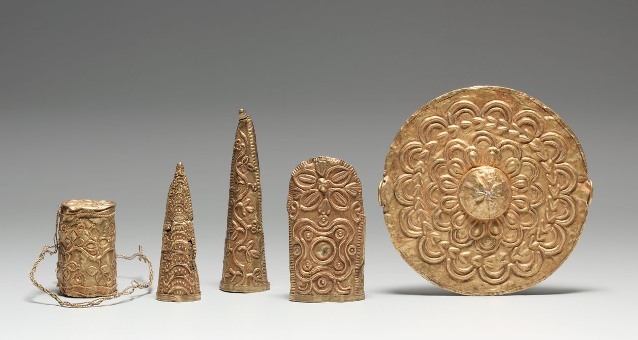 आभूषण, 1800 द्वारा असांते संस्कृति