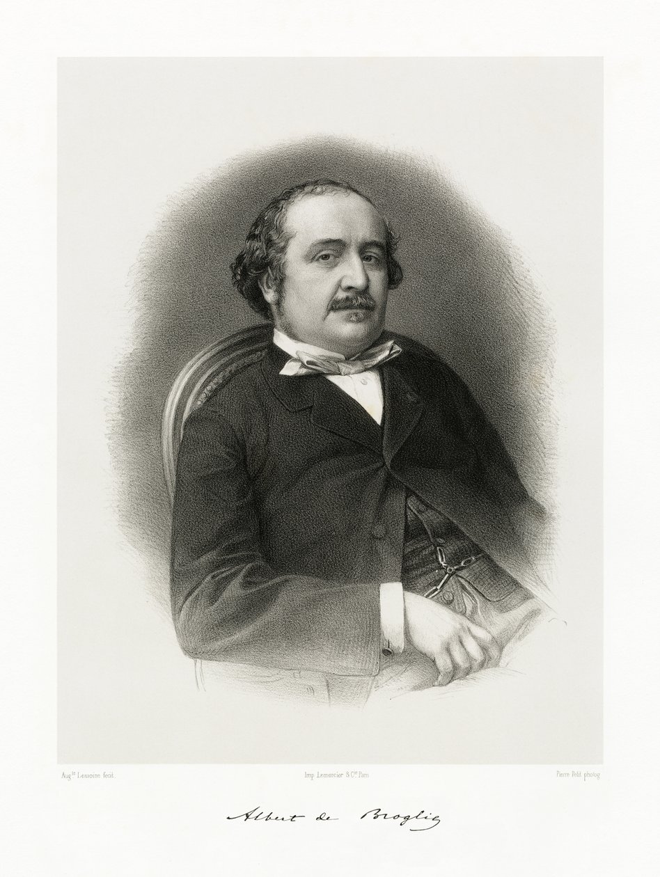 जैक्स विक्टर अल्बर्ट, प्रिंस ऑफ ब्रॉली, 1865-66 द्वारा अगस्टे चार्ल्स लेमोइन