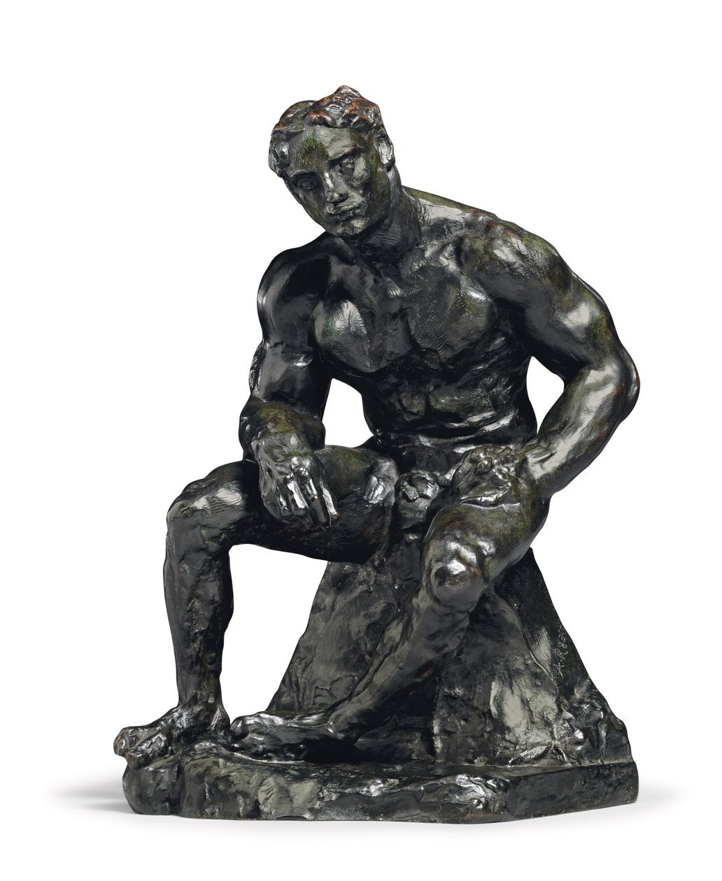अमेरिकी एथलीट; एथलीट अमेरिका, 1901; सी। 1927-1935 द्वारा अगस्टे रोडिन