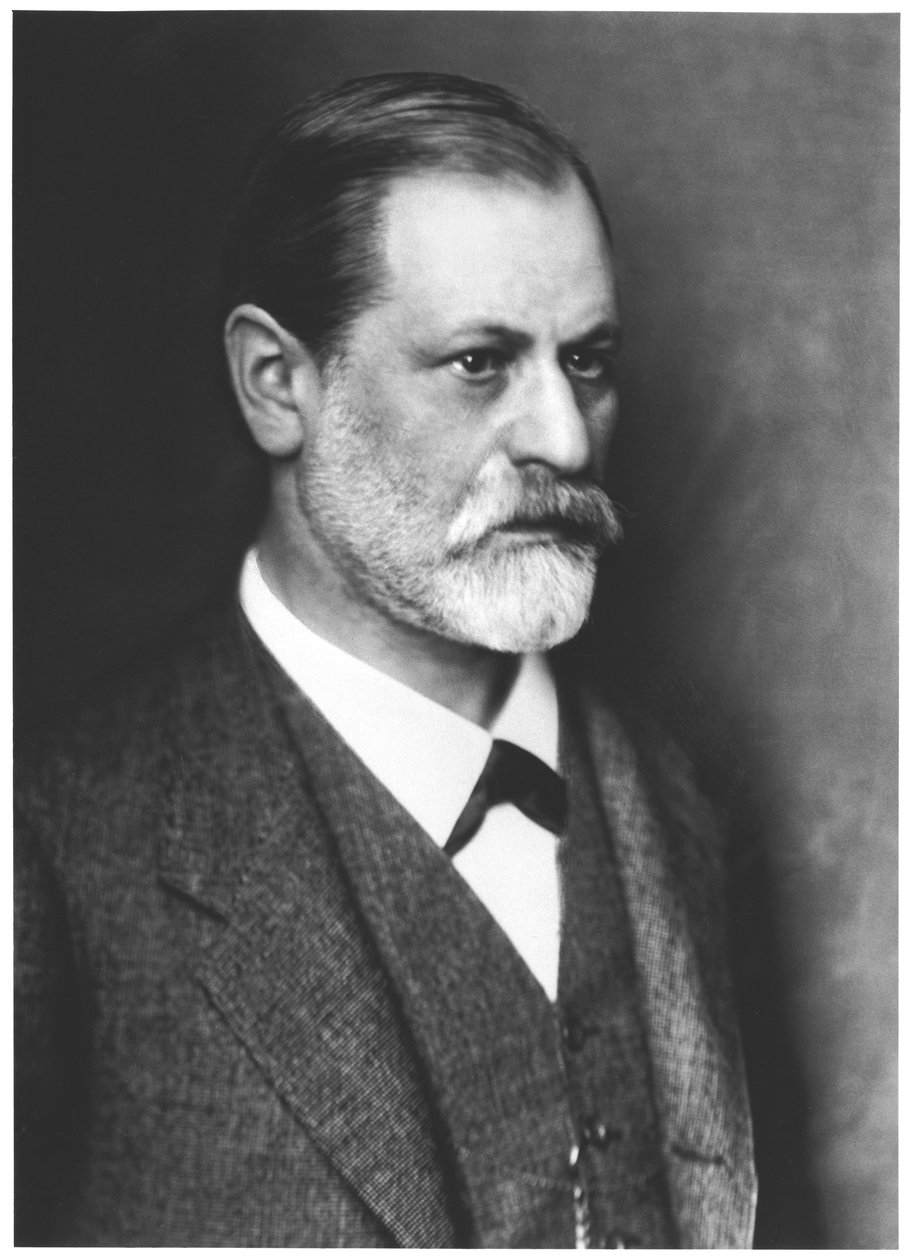 सिगमंड फ्रायड का पोर्ट्रेट (1856-1939) c.1900 द्वारा ऑस्ट्रियाई फोटोग्राफर