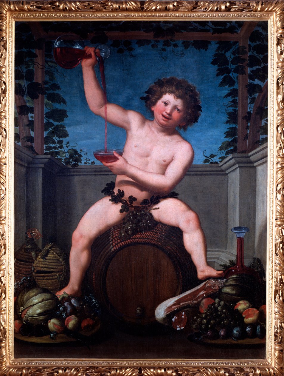 Bacchus (पेंटिंग, c.1630) द्वारा बेसीको डेल बियान्को