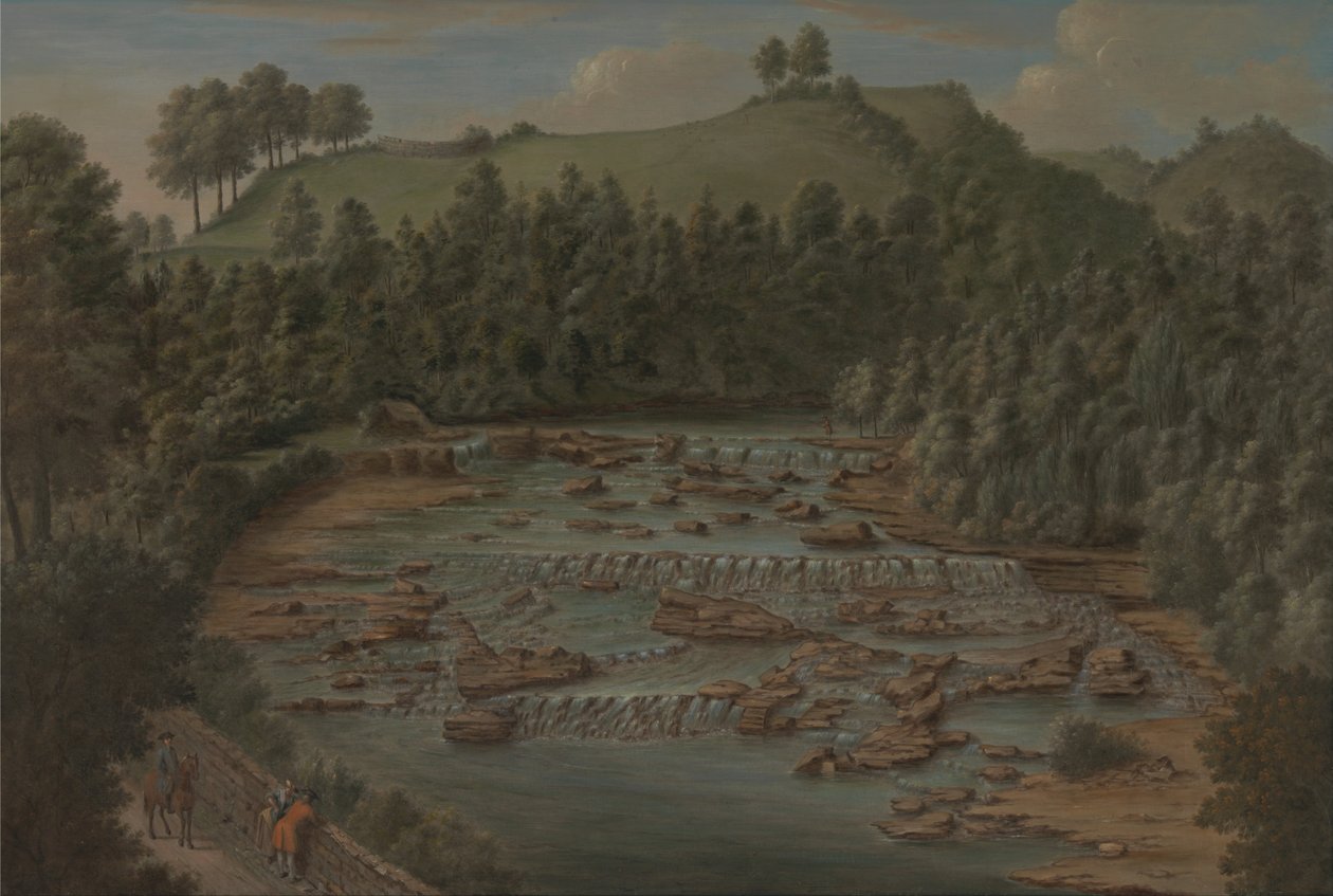 Aysgarth फॉल्स, यॉर्कशायर द्वारा बल्थासार नेबोट