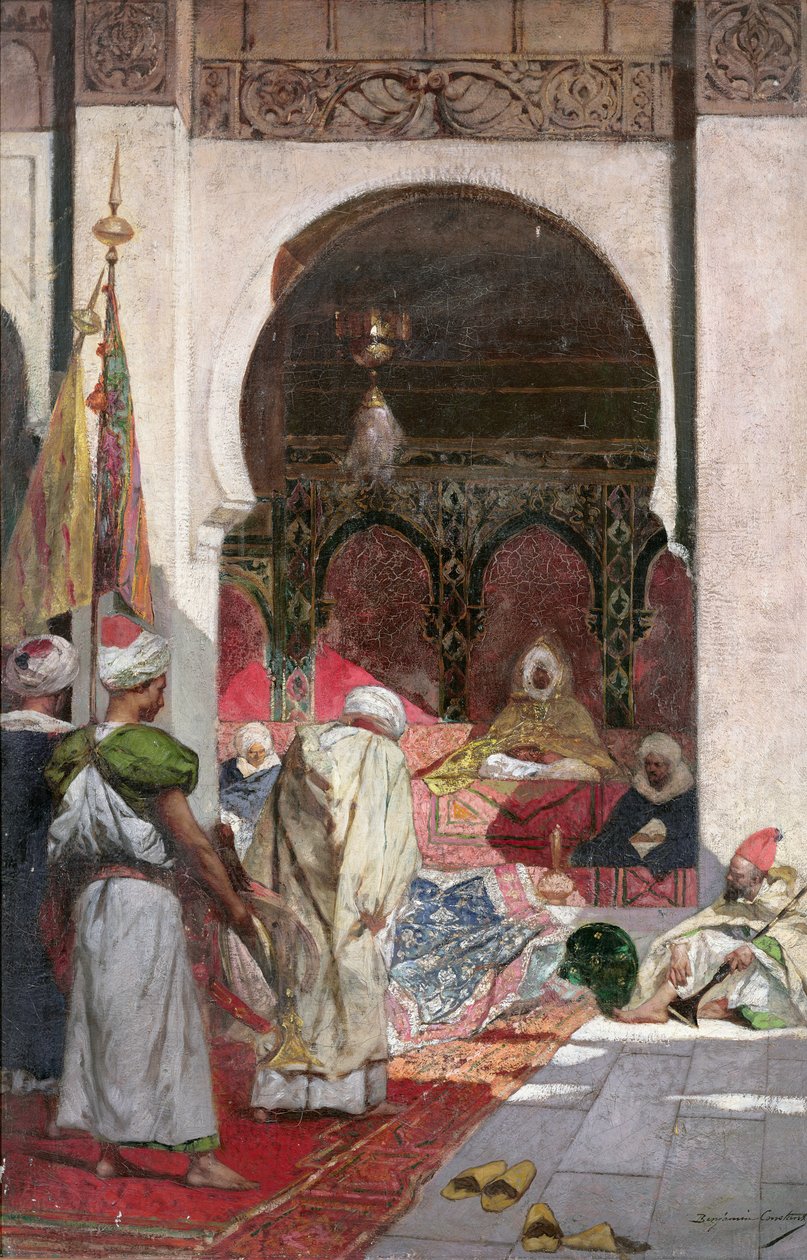 19 वीं शताब्दी के एक स्वामी की उपस्थिति, द्वारा जीन जोसेफ बेंजामिन कॉन्स्टेंट
