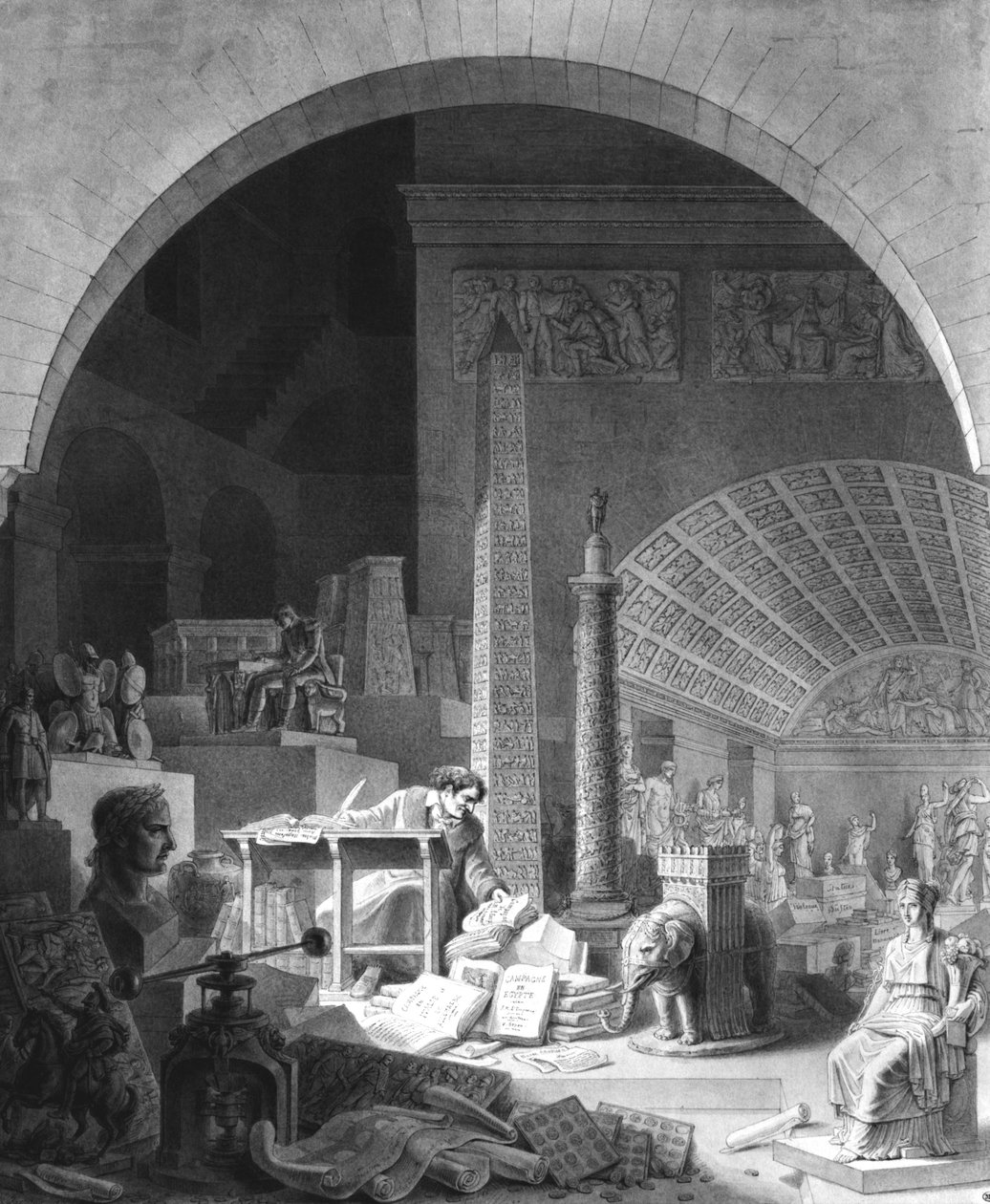 डोमरिक विवान डेनॉन (1747-1825) लौवर संग्रह की सूची द्वारा बेंजामिन जिक्स