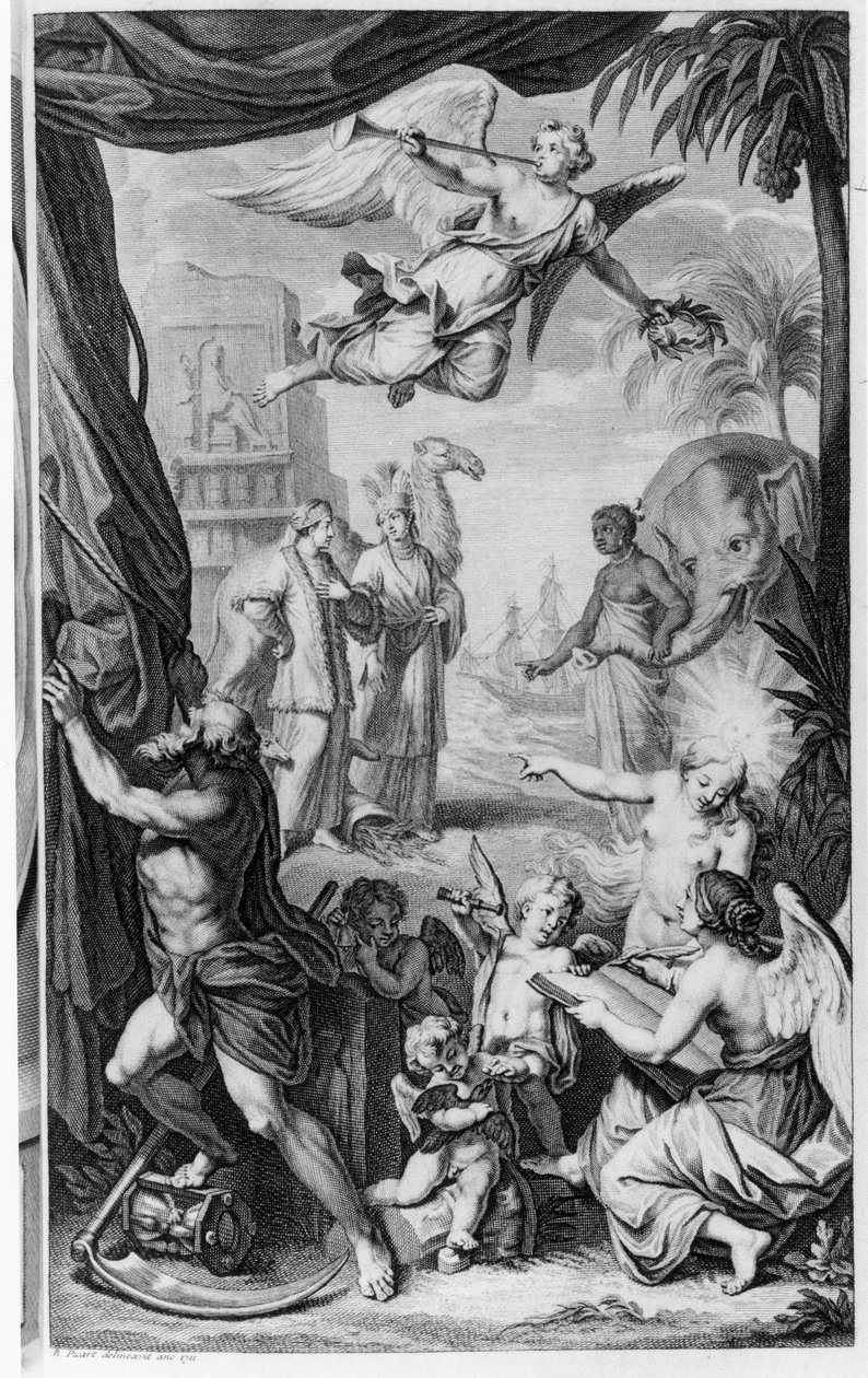 कॉर्नेलिस डी ब्रुइजन (&39;.1652-c.1727) का पहला फ्रेंच संस्करण, 1718 में &39;वॉयज ... मस्कोवियो द्वारा, फारस में और ईस्ट इंडीज में&39; द्वारा बर्नार्ड पिकार्ट