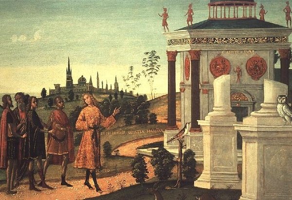 निर्वासन में Scipio द्वारा बर्नार्डिनो फुंगई