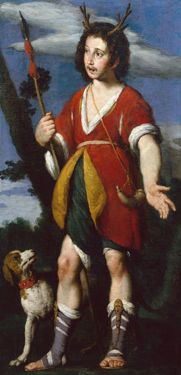 Actaeon (कैनवास पर तेल) द्वारा बर्नार्डो स्ट्रोज़ी