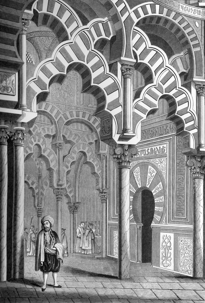द मेजक्विटा, कॉर्डोबा, स्पेन, 1849। द्वारा बिसन और कॉटर्ड