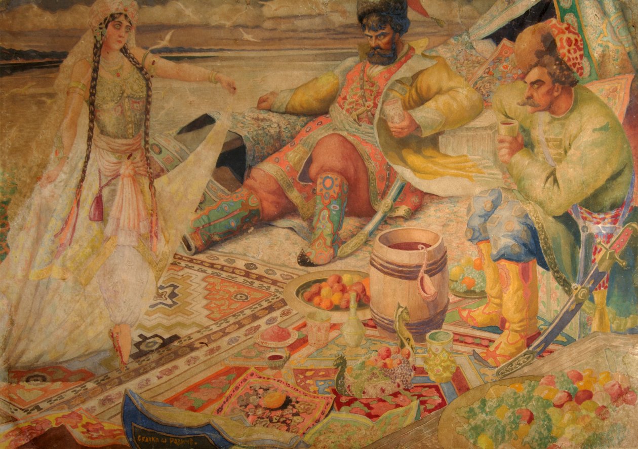 Stepan razin द्वारा बोरिस मिखाइलोविच कुस्तोडीव