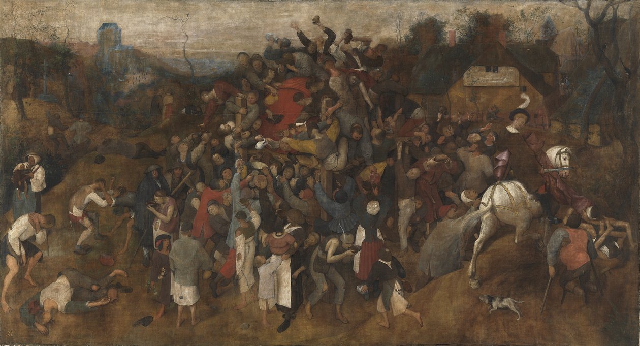 सेंट मार्टिंस डे फन फेयर, 1565-1569 द्वारा Bruegel