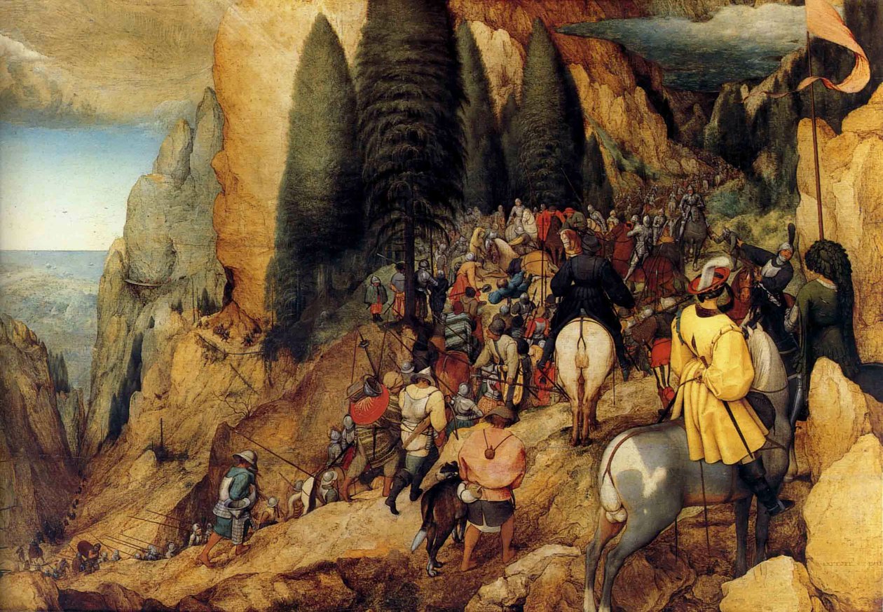 संत पॉल का रूपांतरण द्वारा Bruegel