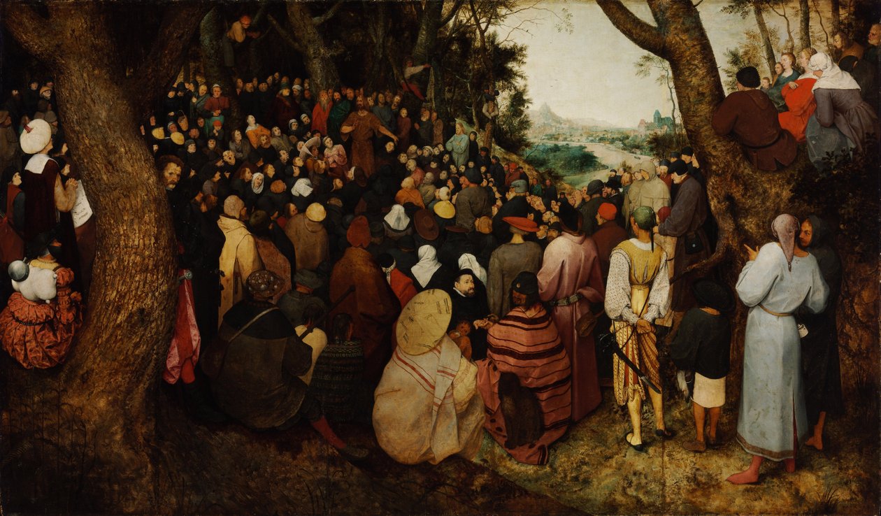 सेंट जॉन द बैपटिस्ट का उपदेश द्वारा Bruegel