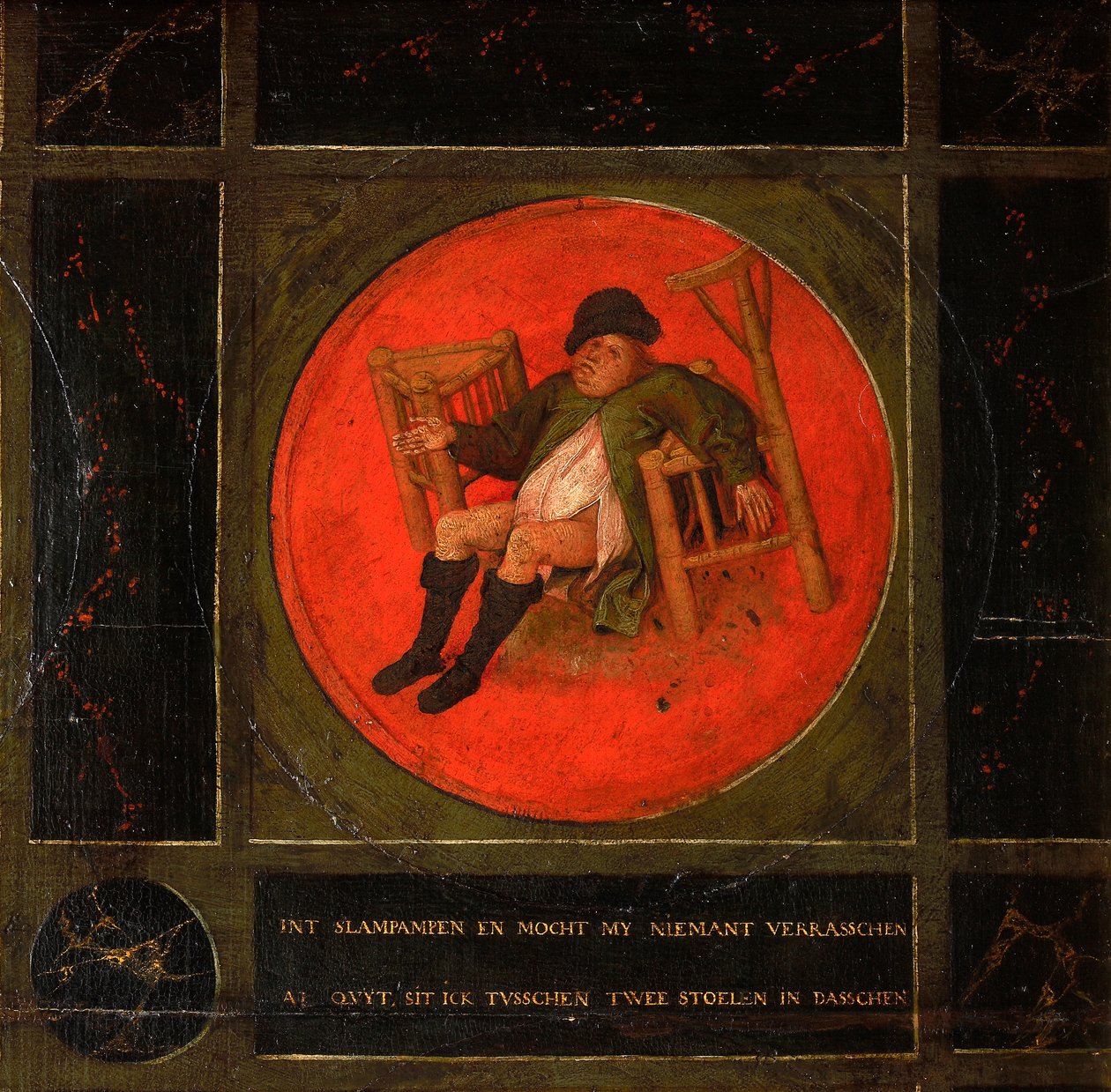 बारह नीतिवचन, 1558। द्वारा Bruegel