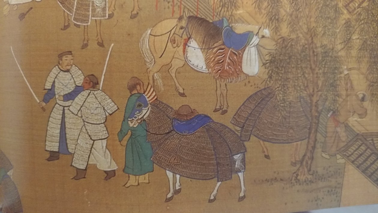 ज़ियानगनू कै वेनजी की मिंग का चित्रण उसकी मातृभूमि में लौटता है द्वारा कै वेनजी अपनी मातृभूमि लौटता है
