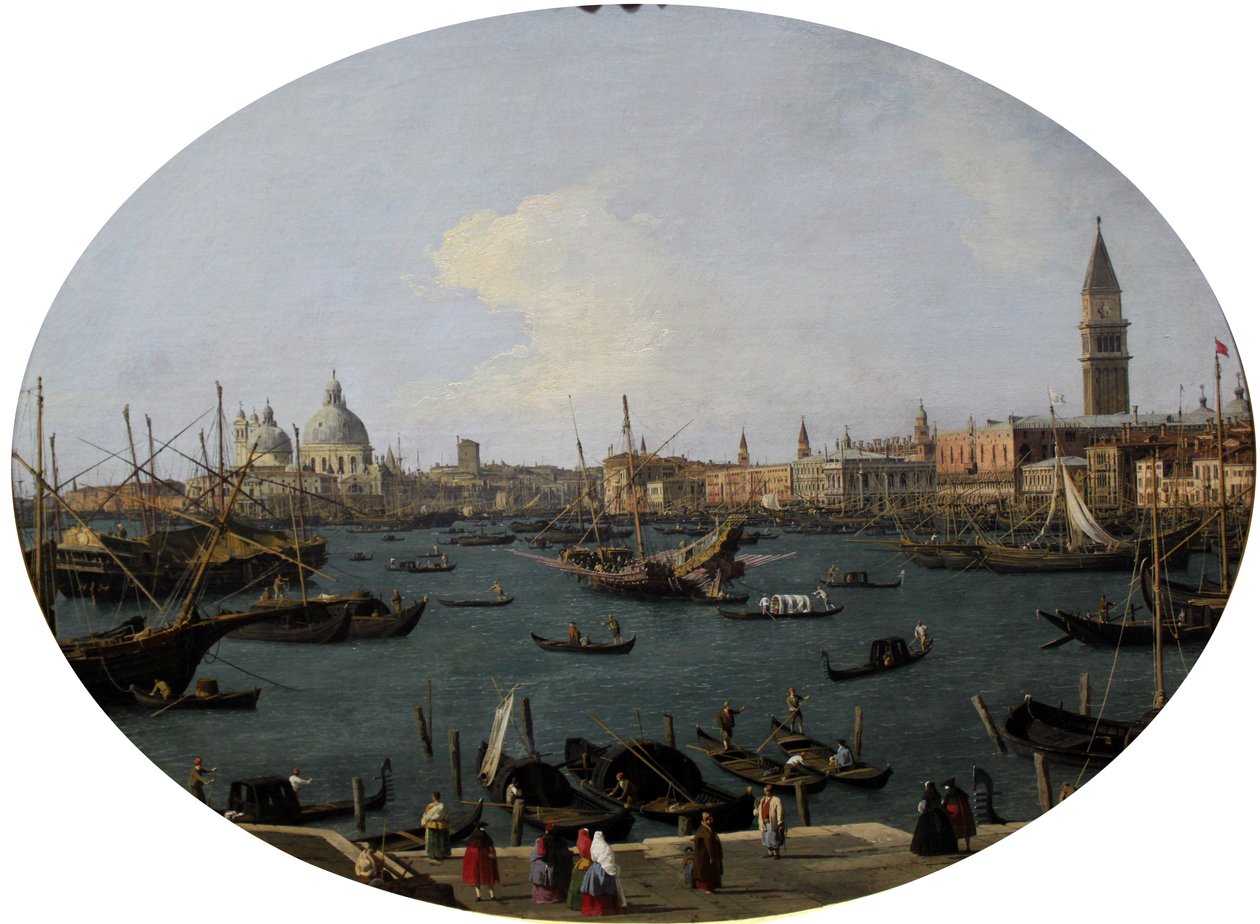 Venedig में सैन मार्को का Ansich des des बेसिन द्वारा जियोवानी एंटोनियो कैनाल (कैनेटेटो)
