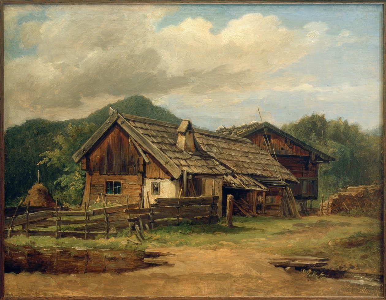 C.Morgenstern, Schlehdorf में फार्महाउस द्वारा कार्ल मॉर्गेनस्टर्न