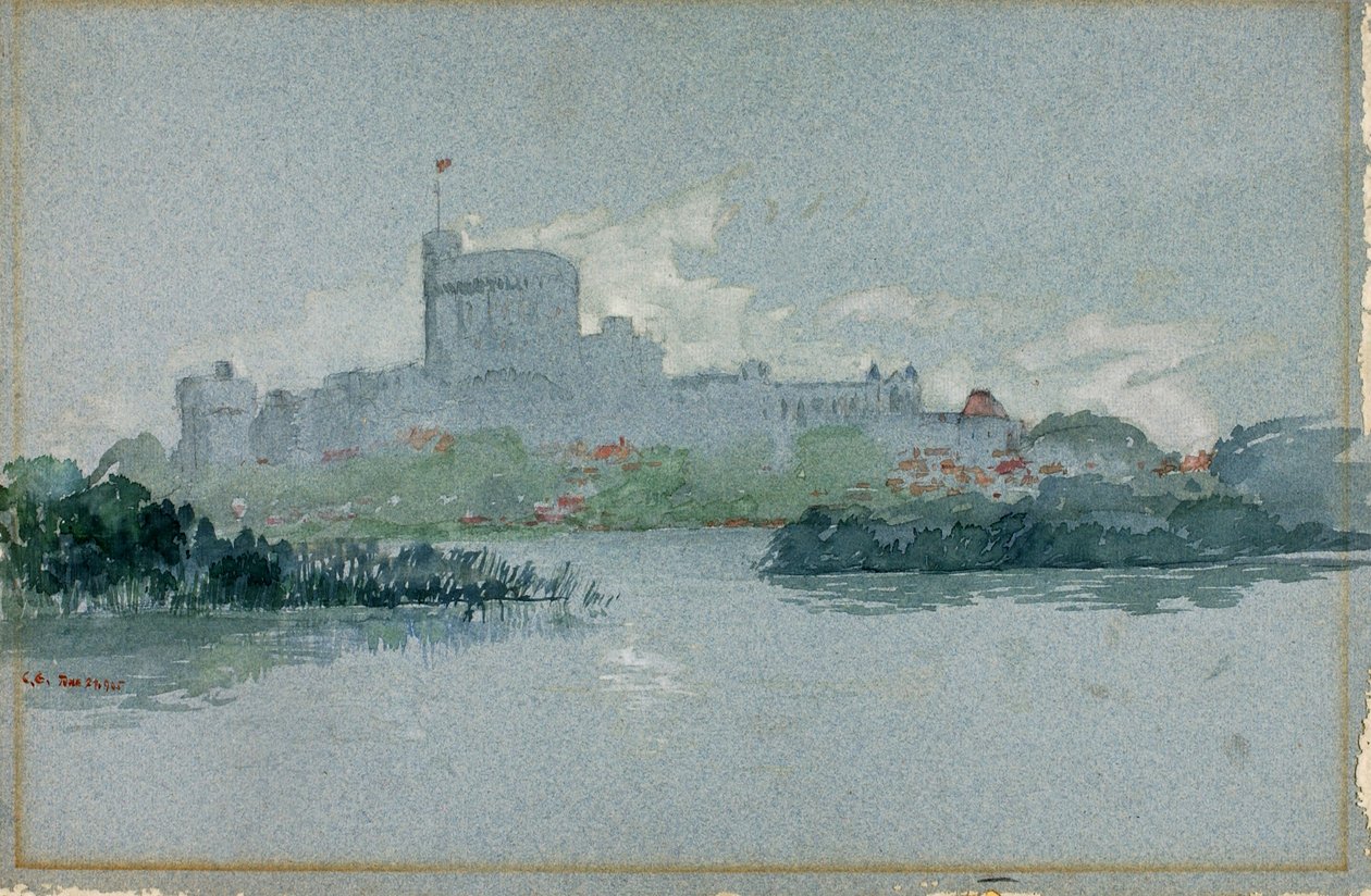 विंडसर कैसल, इंग्लैंड, 1905। द्वारा कैस गिल्बर्ट