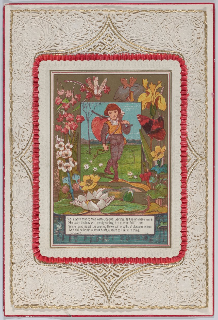 वेलेंटाइन, 1874। द्वारा कैथरीन ग्रीनवे