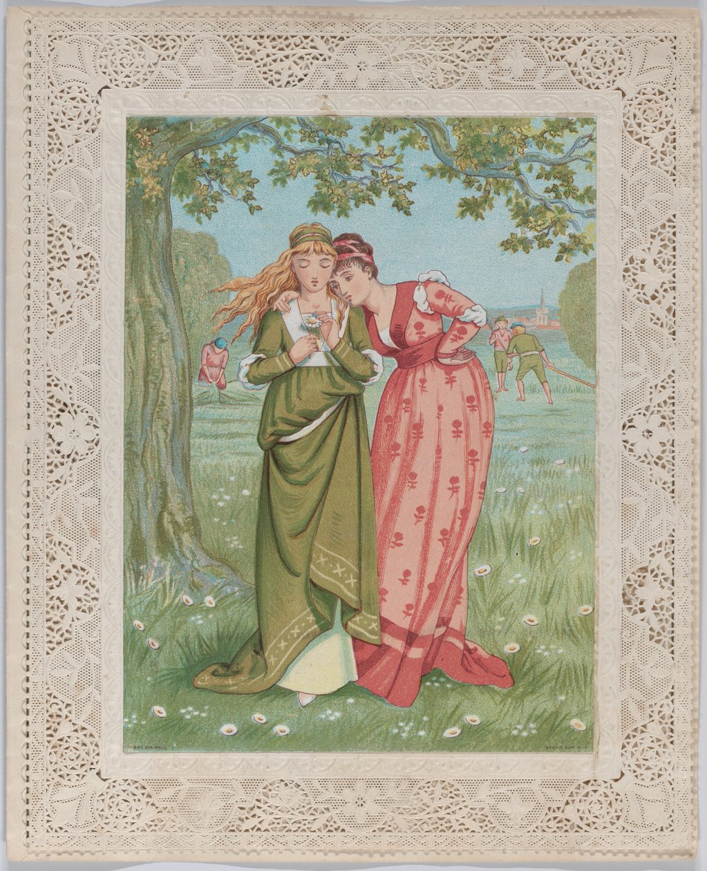 वेलेंटाइन, 1876। द्वारा कैथरीन ग्रीनवे