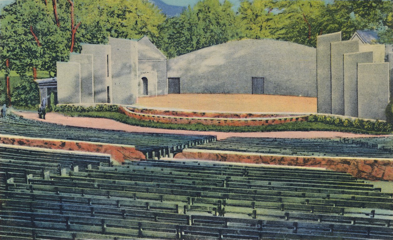 एम्पीथिएट्रे, इरोकॉइस पार्क, 1942 द्वारा कॉफिल्ड और शुक