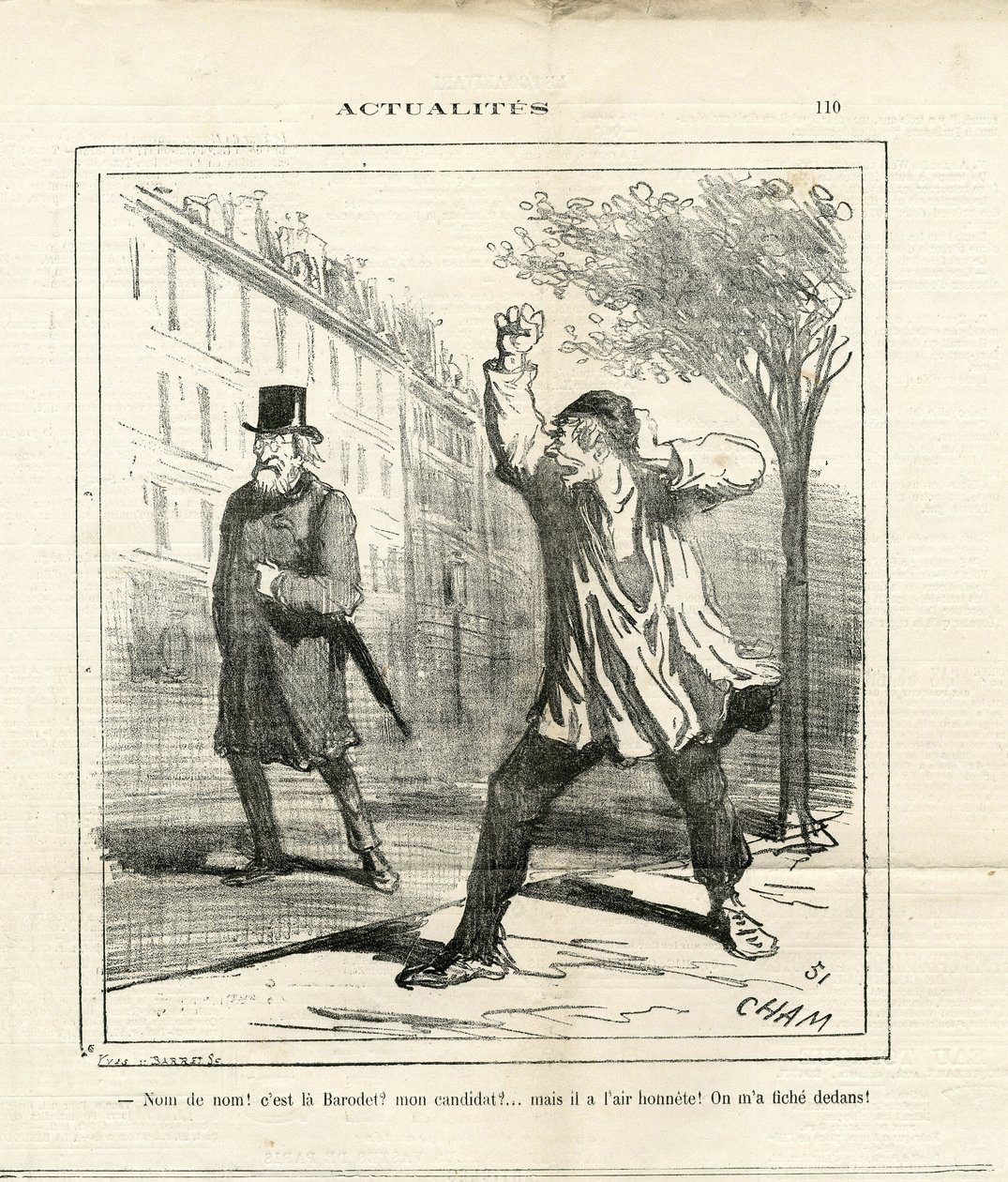 ले चरिवारी में चाम का चित्रण (1819-1879) द्वारा Amedee de Noe (चाम)