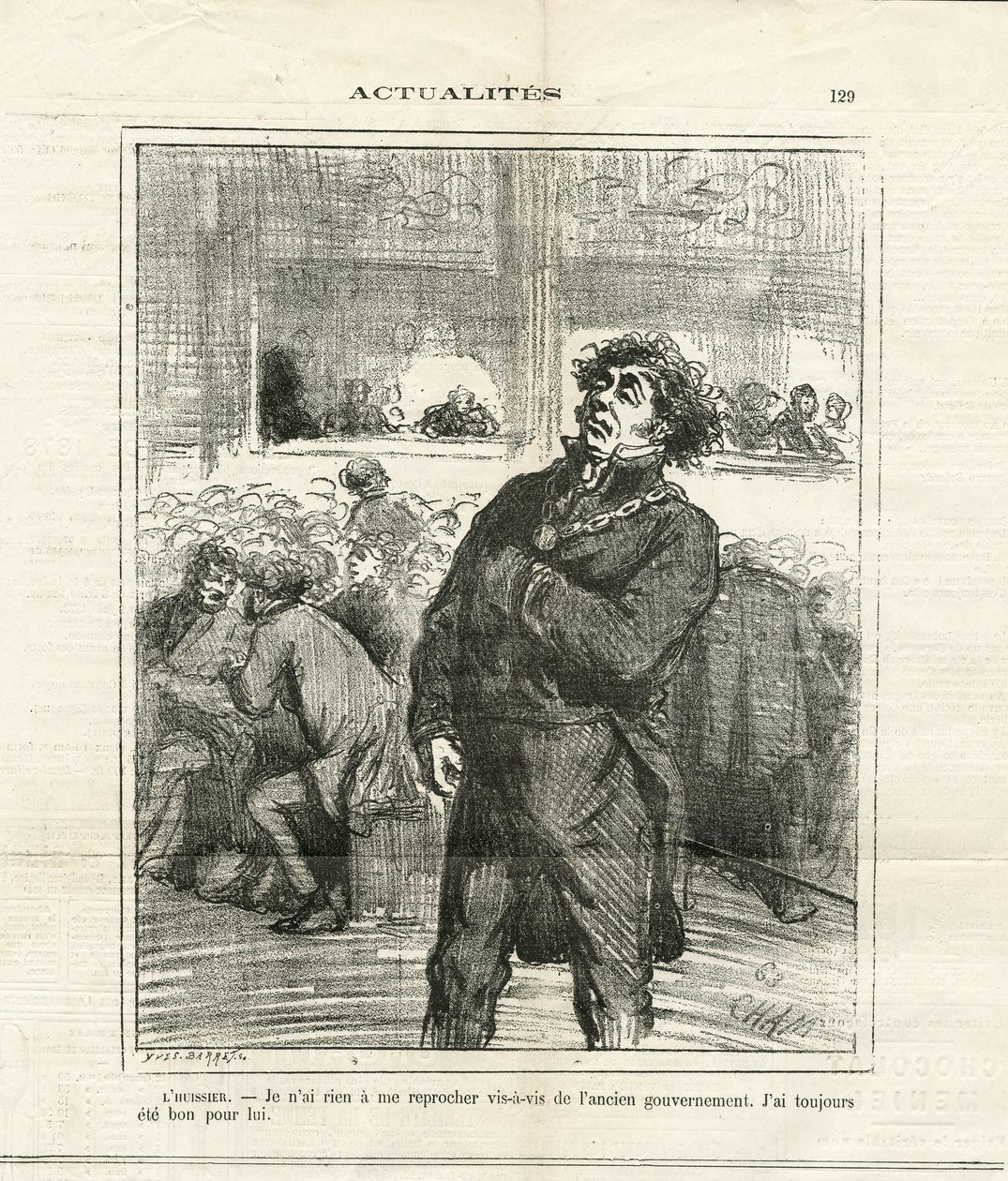 ले चरिवारी में चाम का चित्रण (1819-1879) द्वारा Amedee de Noe (चाम)