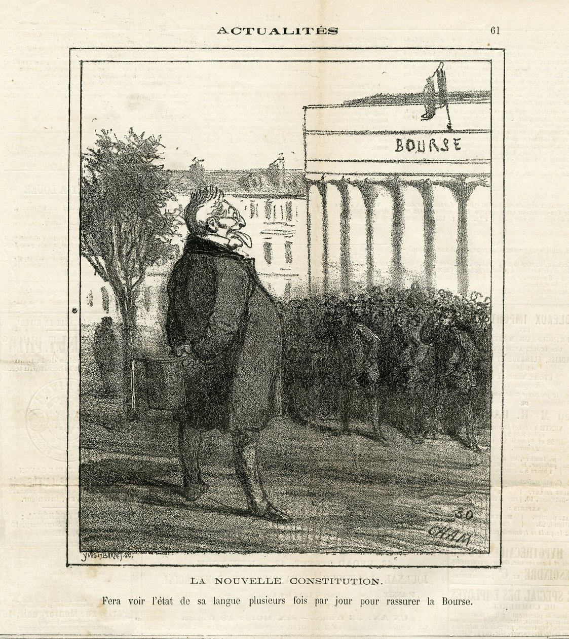 ले चरिवारी में चाम का चित्रण (1819-1879) द्वारा Amedee de Noe (चाम)
