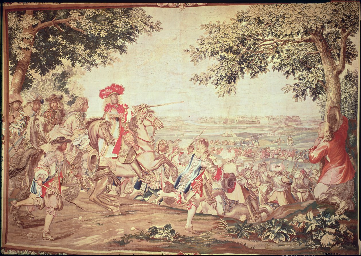डंककिर्क में लुई XIV (1638-1715) की प्रविष्टि, 2 दिसंबर 1662 (टेपेस्ट्री) द्वारा चार्ल्स ले ब्रून