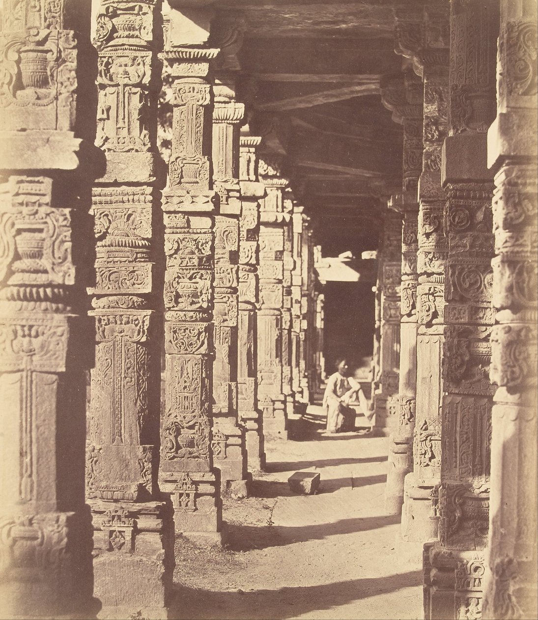 कूटू में हिंडू मंदिर का आंतरिक भाग द्वारा चार्ल्स मोरविया