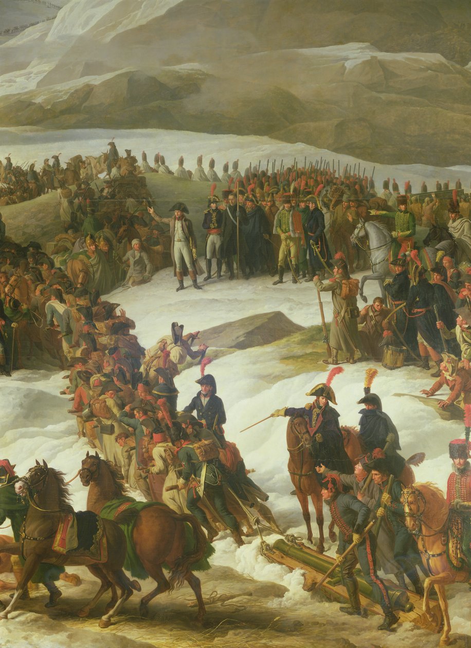 फ्रांसीसी सेना ने सेंट बर्नार्ड पास को पार करके, 20 मई 1800, 1806 (विस्तार) द्वारा चार्ल्स थेवेन