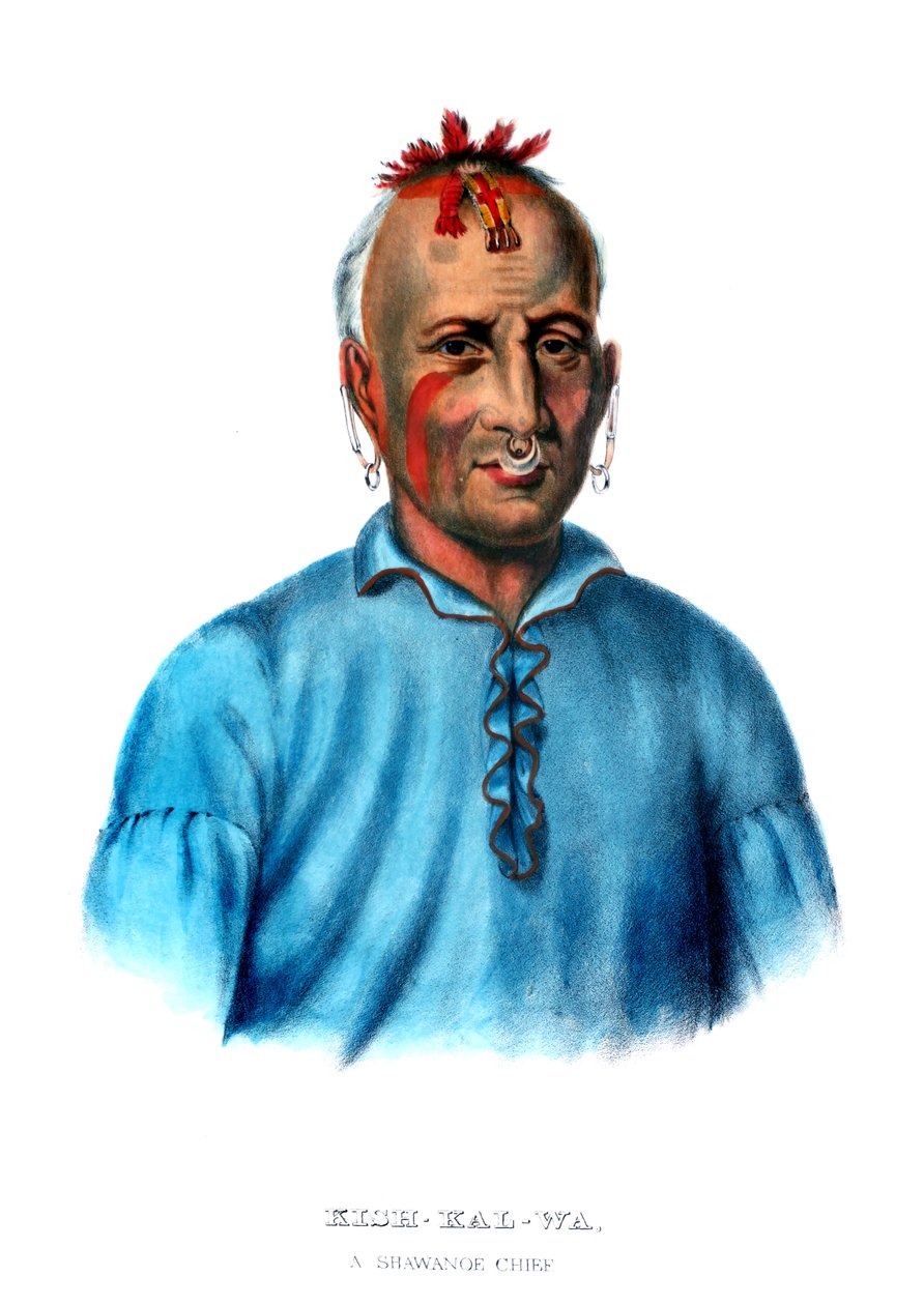 किश्कलवा, एक शॉनी चीफ द्वारा चार्ल्स बर्ड किंग