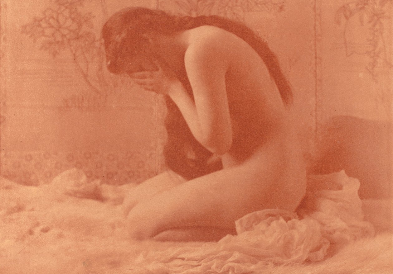 वेपिंग मैग्डलेन, 1899। द्वारा चार्ल्स आई. बर्गो