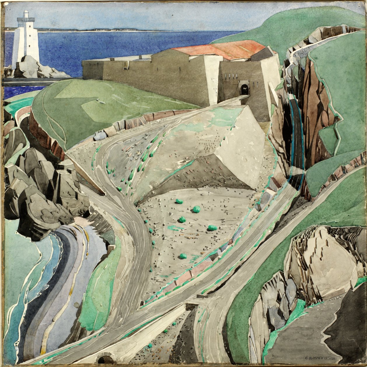 फोर्ट, 1924-27 द्वारा चार्ल्स रेनी मैकिन्टोश