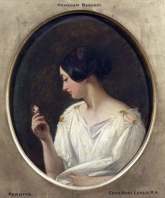 Perdita, c.1835 (कैनवास पर तेल) द्वारा चार्ल्स रॉबर्ट लेस्ली