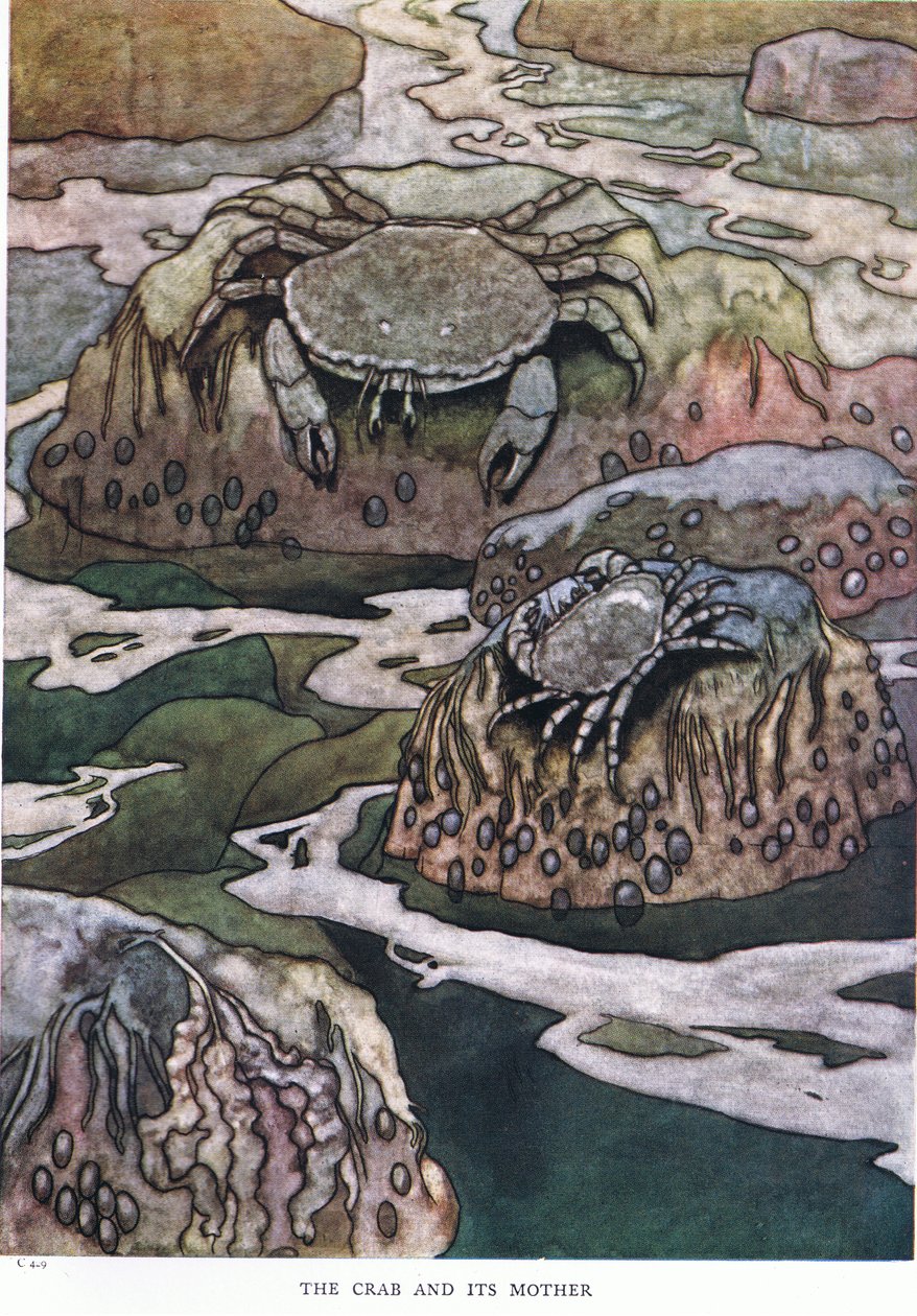 केकड़ा और उसकी माँ, 1930 के दशक द्वारा चार्ल्स रॉबिन्सन