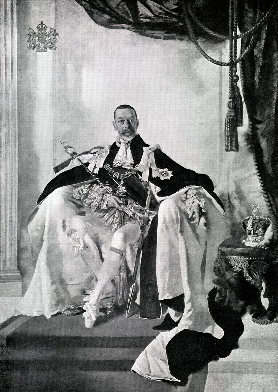जॉर्ज वी, 1924 द्वारा चार्ल्स सिम्स