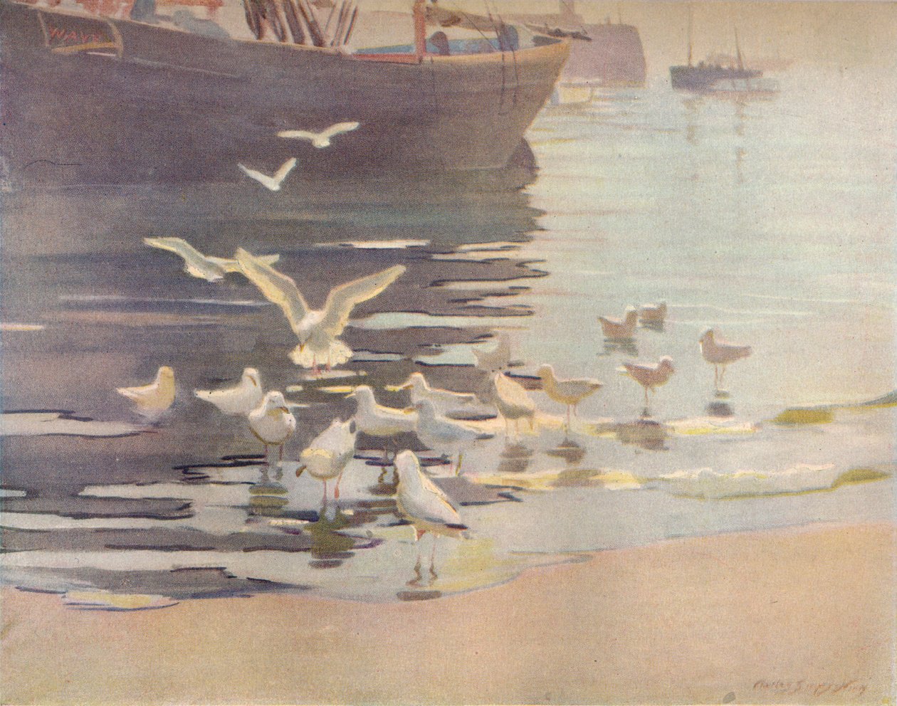 सिल्वर मॉर्निंग, c1921 द्वारा चार्ल्स वाल्टर सिम्पसन