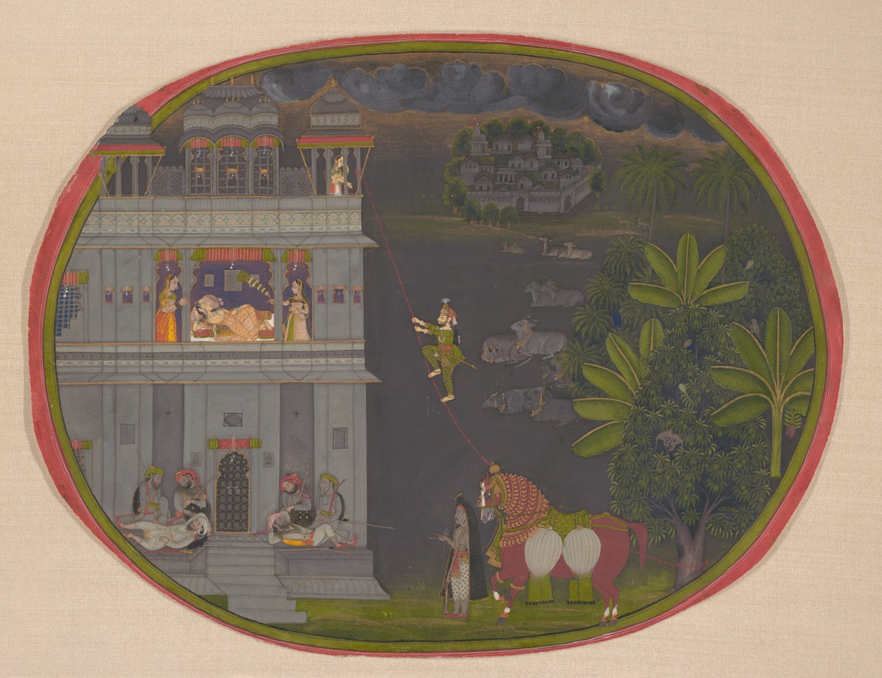 रात में पलायन: 1800-1810। द्वारा Chokha