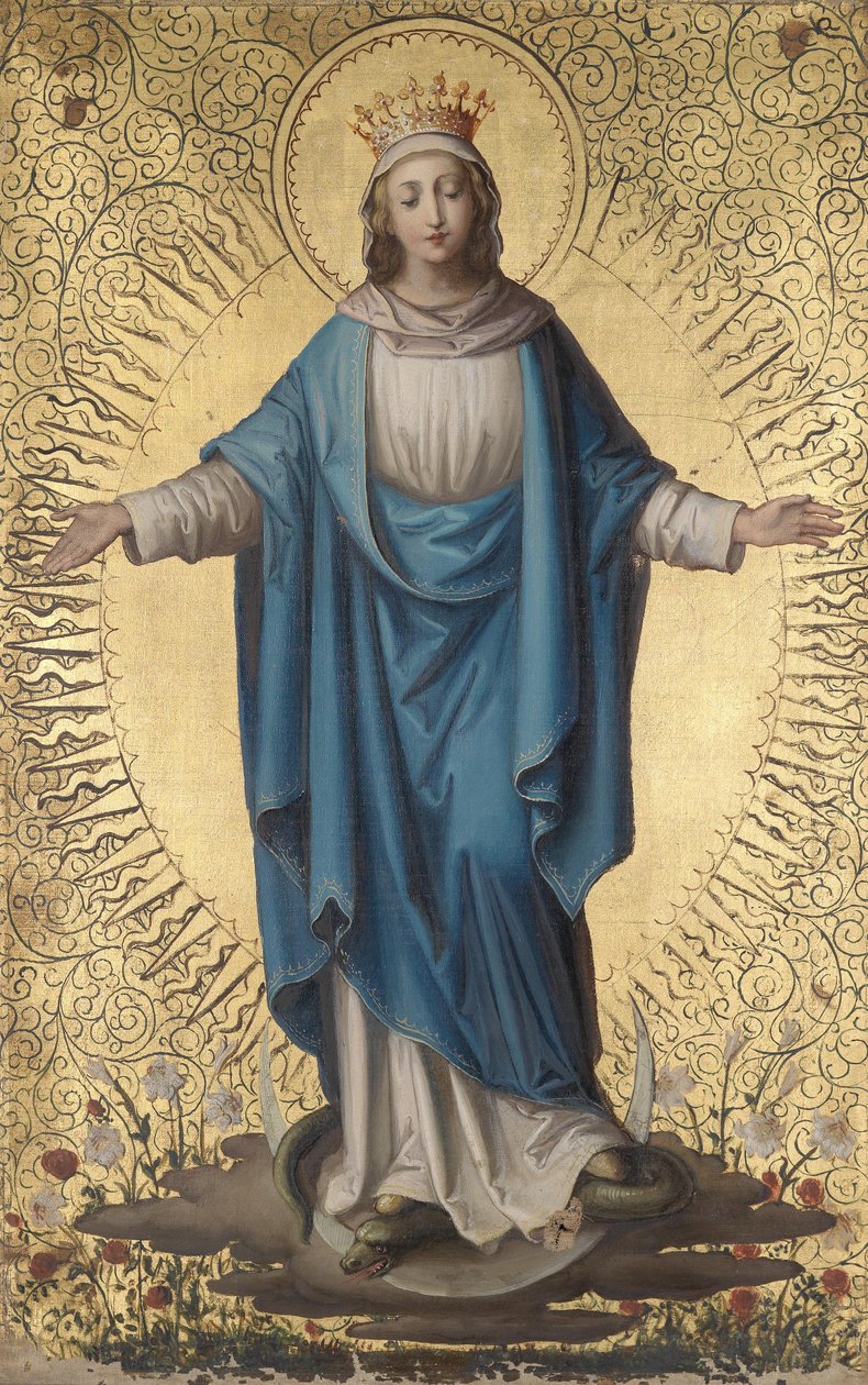 Mondsichelmadonna द्वारा लियोपोल्ड Kupelwieser