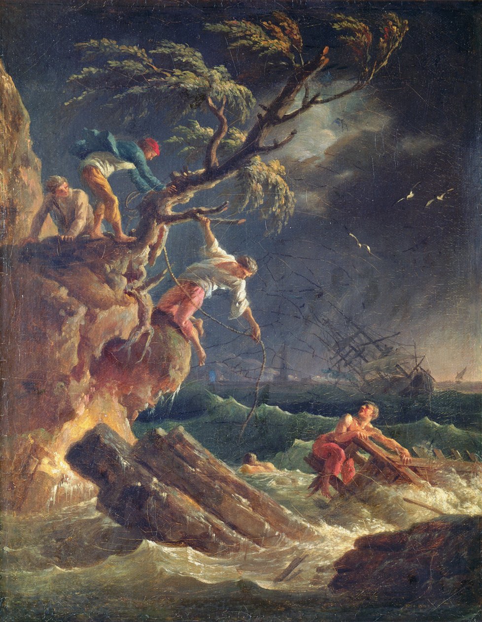टेम्पेस्ट, c.1762 द्वारा क्लाउड जोसेफ वर्नेट