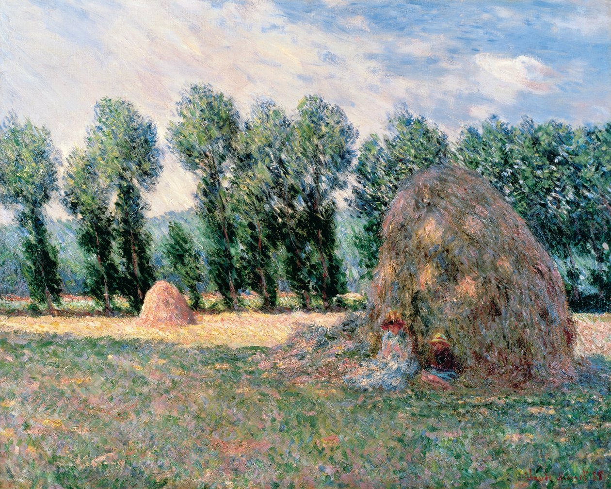 haystacks द्वारा क्लाउड मोनेट