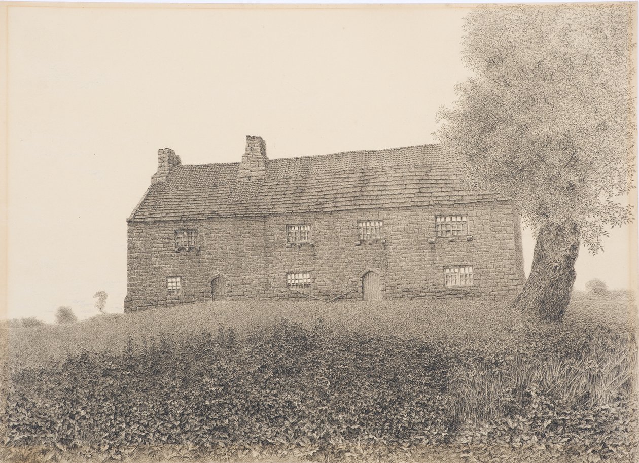 चिबर्न, c.1916 (कार्ड पर लकड़ी का कोयला) द्वारा डैनियल ओलिवर