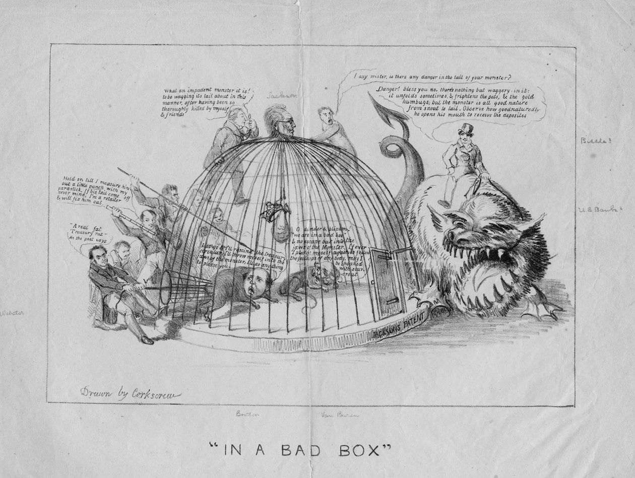 एक खराब बॉक्स में, c.1837 द्वारा डेविड क्लेपोले जॉनसन